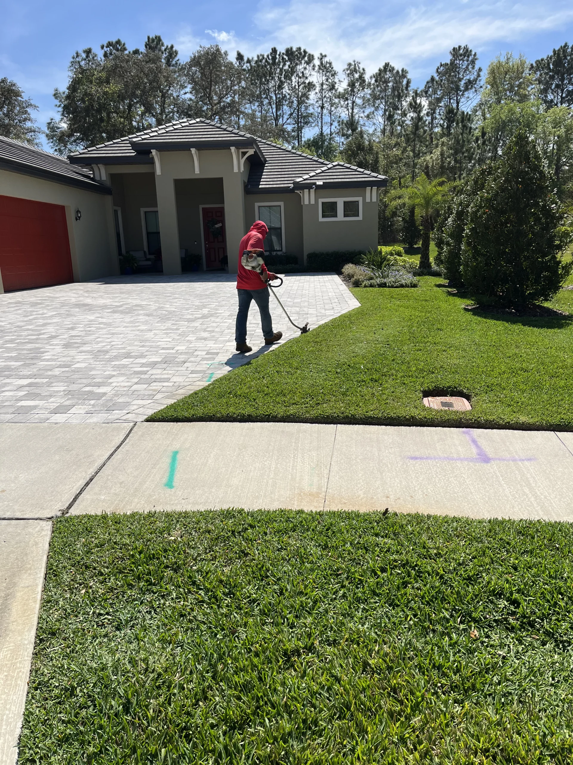 lawn maintenance edging